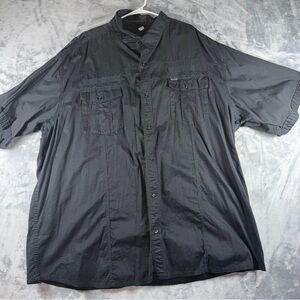Rocawear Charcoal Button Down Shirt